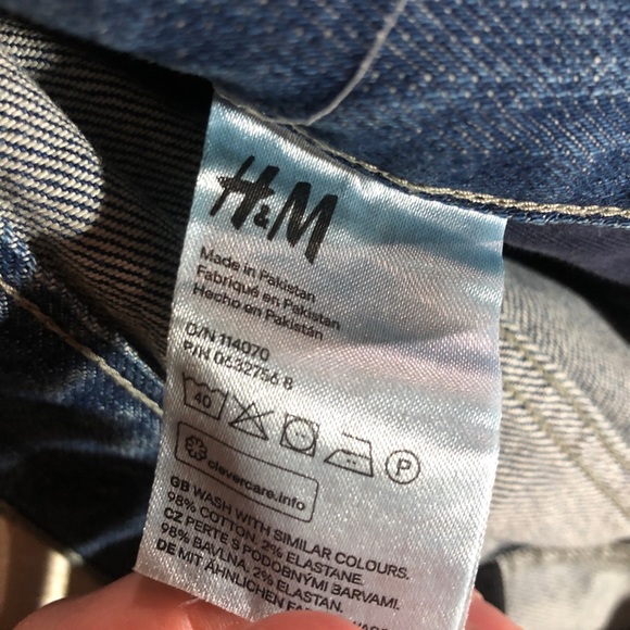 Men’s 32x32 Slim Distressed H&M Jeans - Picture 7 of 9